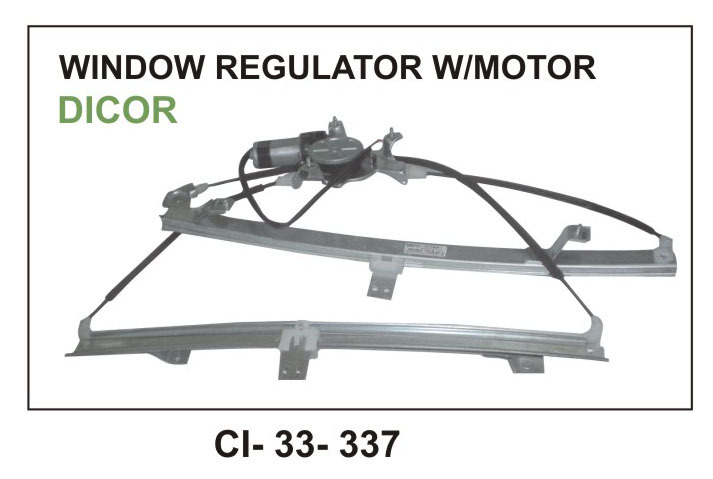 window Regulator w/motor DICOR