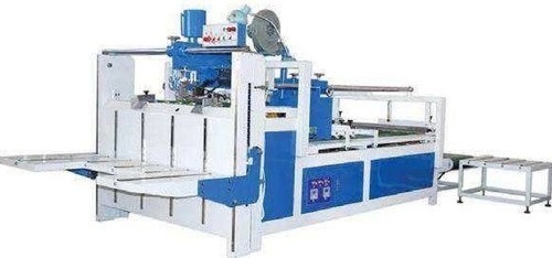 Folder Gluer Machine - Steel, 2000x1500x1000 mm | Auto Folding, High Speed, Easy Operation, Precise Gluing, 50 Boxes/Min