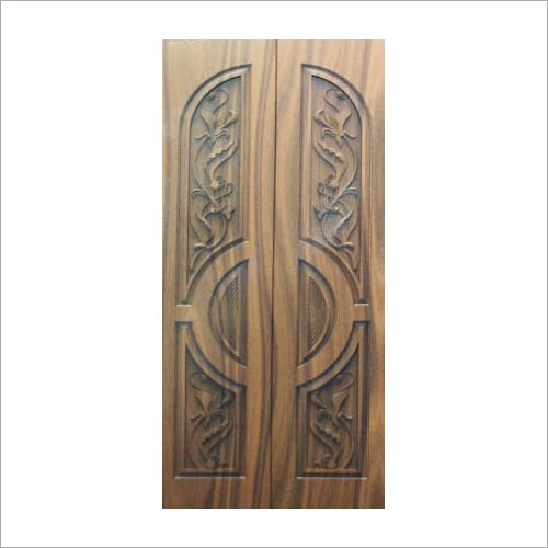 3D Carved Entrance Wooden Door