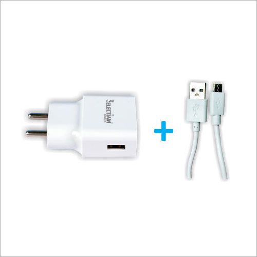 White 2.8A Single Slot Mobile Charger