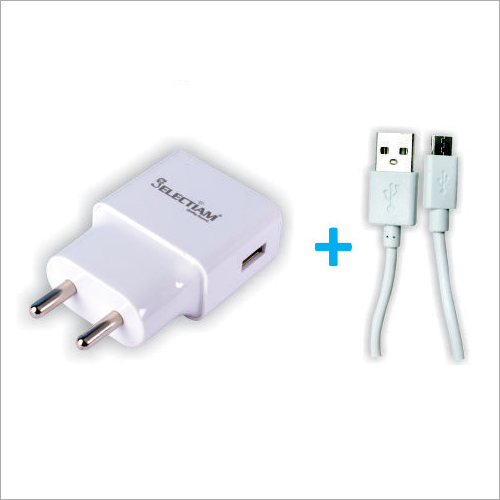 White 2.8A Electric Fast Mobile Charger
