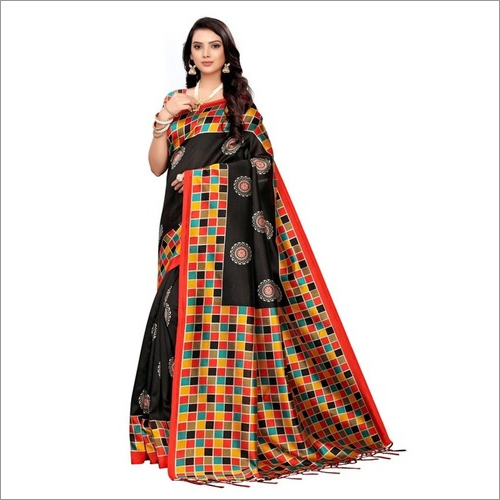 New art silk saree