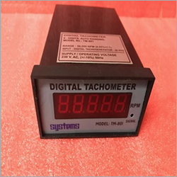 Digital Panel Mount Tachometer With Digital Tachogenerator Sensor