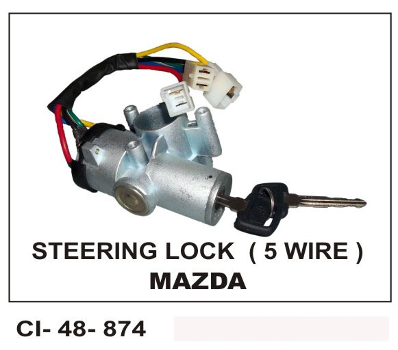 Steering Lock(5 Wire) Mazda Vehicle Type: 4 Wheeler