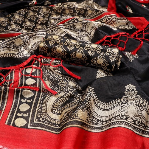 New ladies wear Mysore Silk saree with jhalar