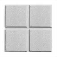 Insulation Mineral Fibre Tile - 12mm Thickness, Grey Color, Industrial Application