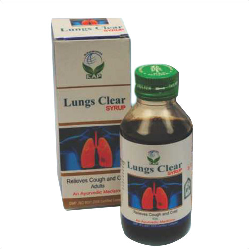 Ayurvedic Lungs Clear Syrup Age Group: For Adults
