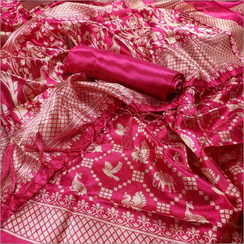 designer  printed mysore silk saree
