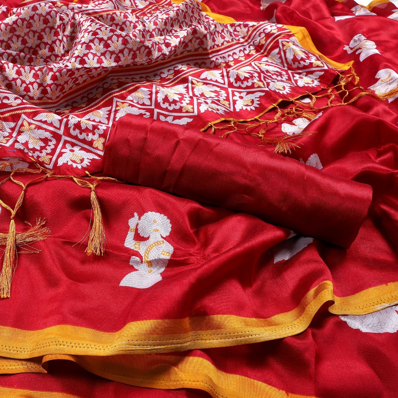 new ladies wear art silk saree