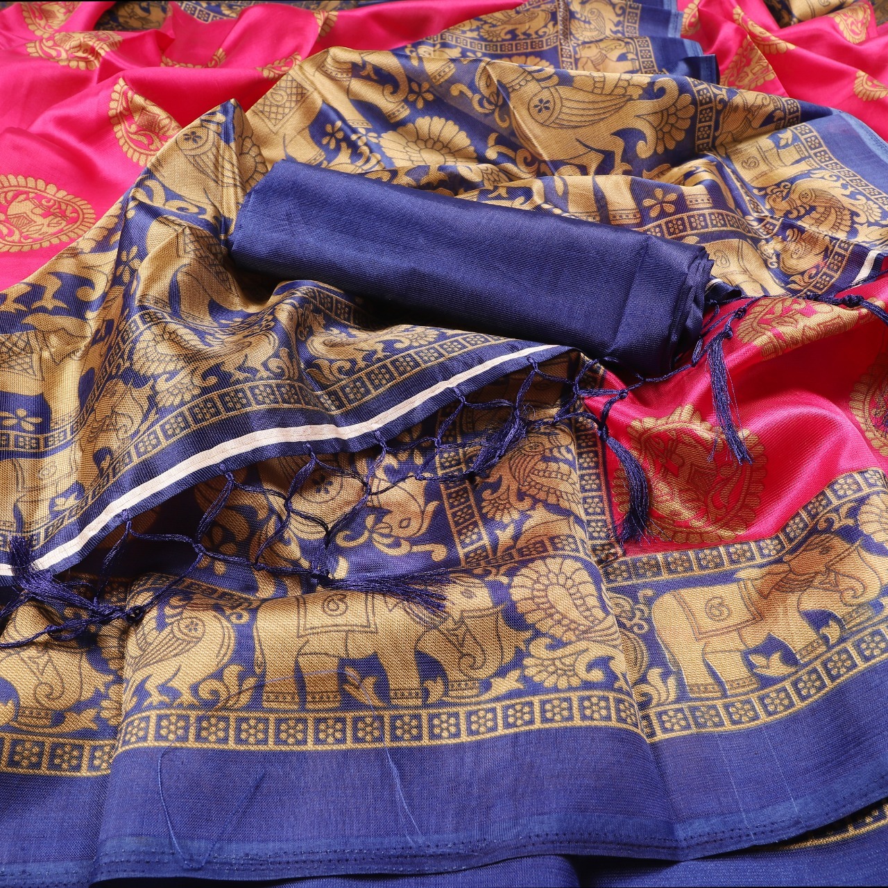 new mix design mysore silk saree