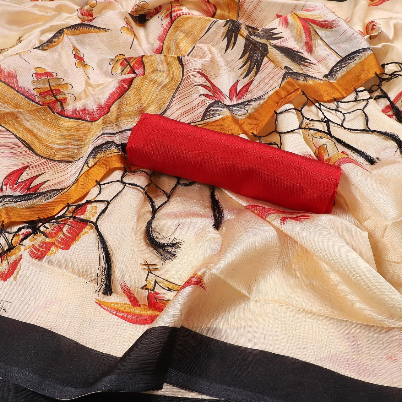 New attractive Designer mysore saree with jhalar
