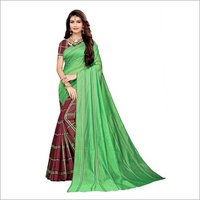 Multicolour New Designer Cotton Silk Saree