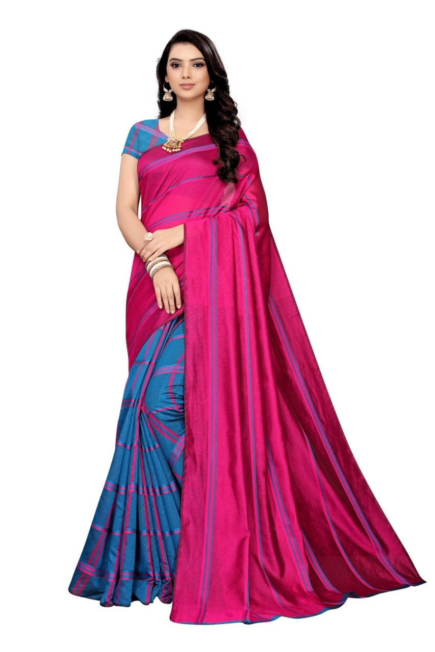 New designer cotton silk saree