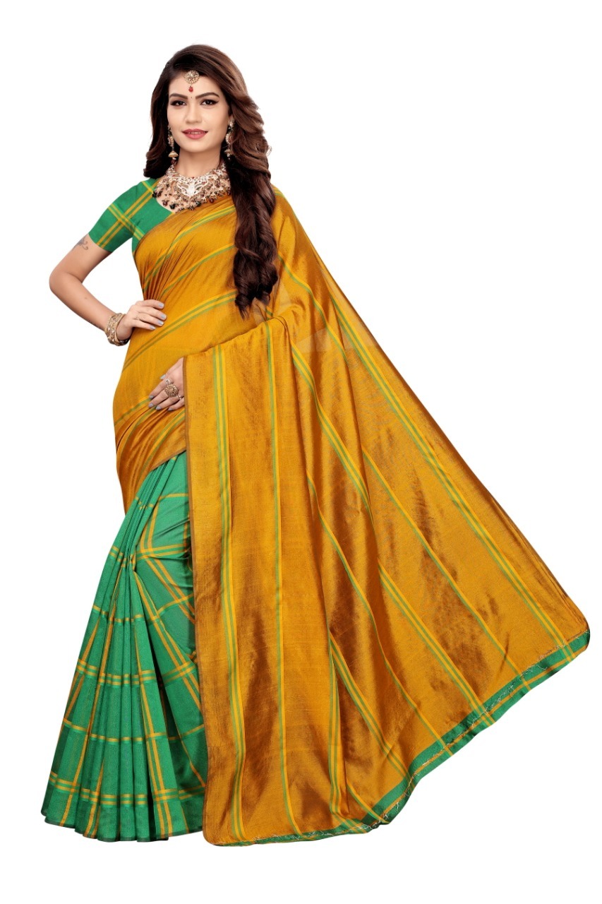 New designer cotton silk saree