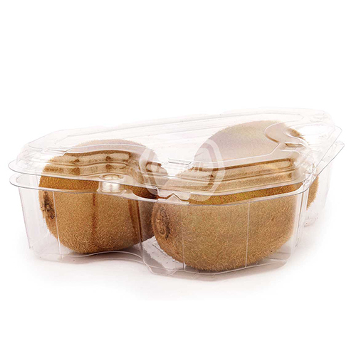 Triangular Transparent Plastic Punnet - r-PET, 185x121x64 mm | Designed for Fresh Fruits, Increases Shelf Life, Ideal for Kiwi and Cherry Tomatoes