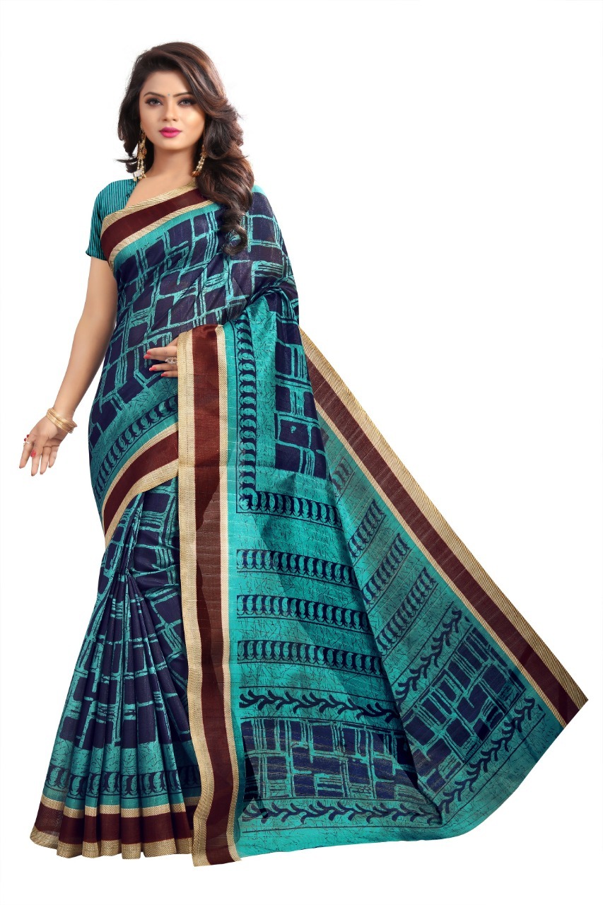 New designer bhagalpuri saree