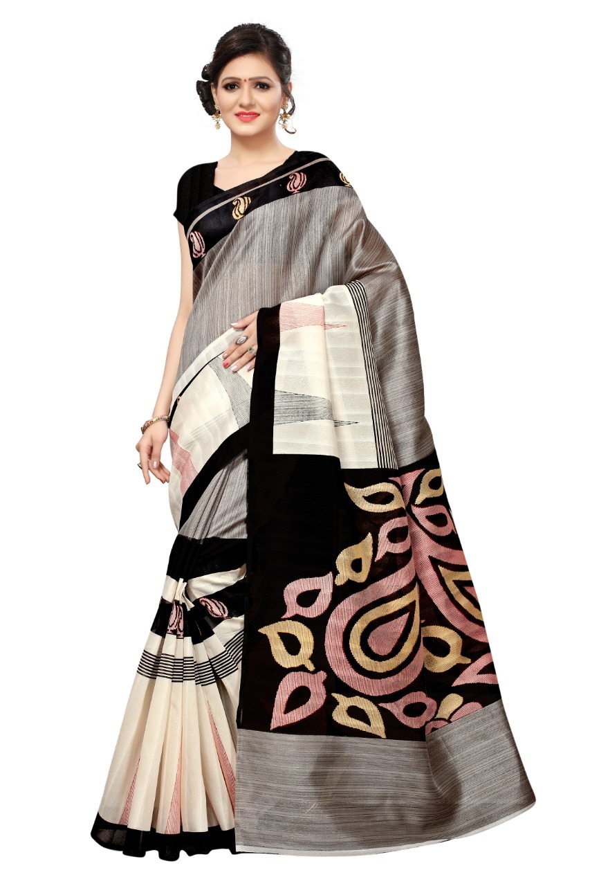 New designer bhagalpuri saree