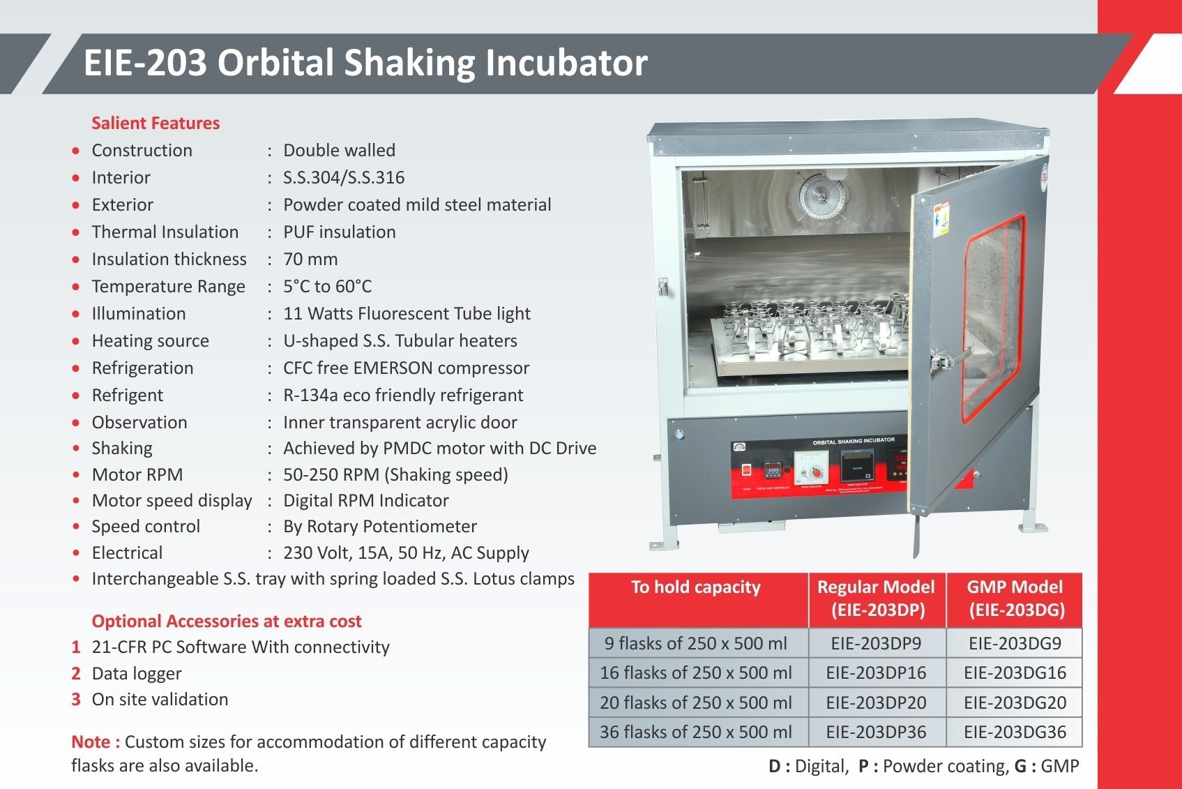 Orbital Shaking Incubator