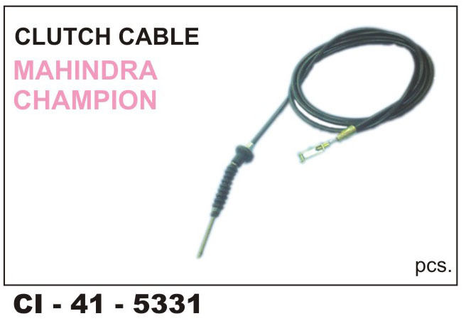 Clutch Cable Mahindra, Champion Vehicle Type: 3 Wheeler