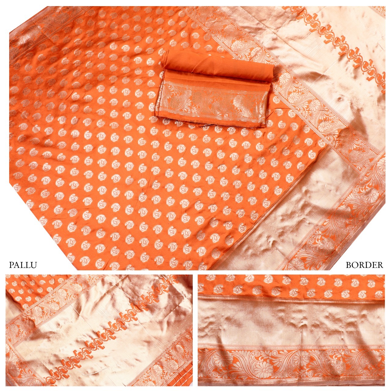 New Fancy banarasi silk saree