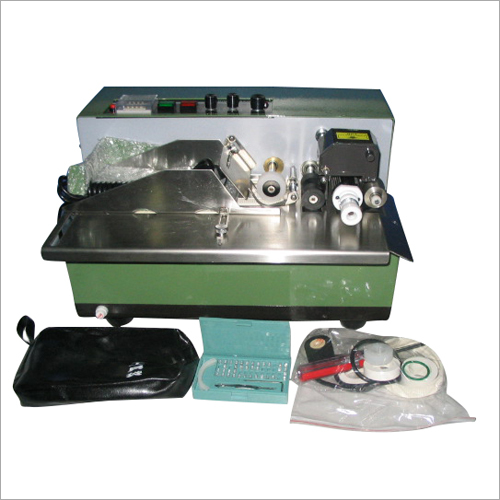 Semi-Automatic Ink Batch Coding Machine