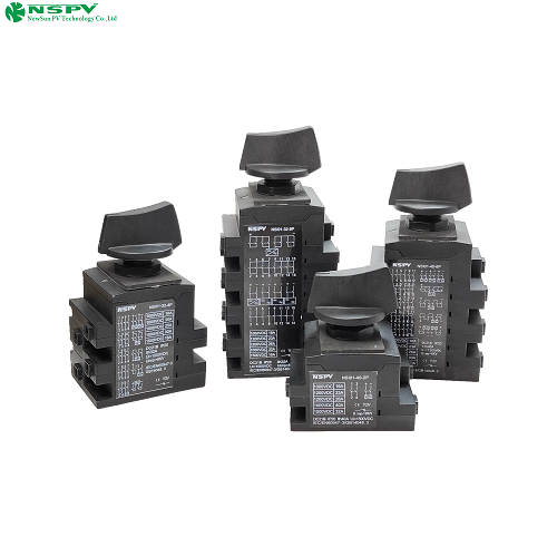 Pv Solar Isolator Switch Array Dc Isolator For Solar System - Color: Black