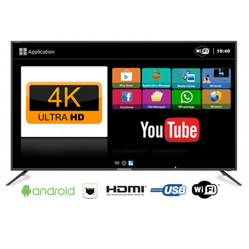 Powerteck 50 inch 4K Led Tv By POWERTECK INDUSTRIES