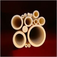 Cream Ceramic Heater Tube