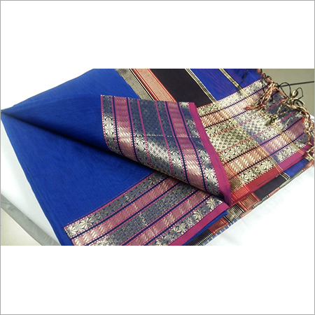 Handloom Silk Saree - Cotton Silk Blend | Elegant Weave, Luxurious Touch, Ideal for Festive Occasions