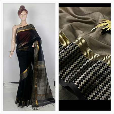Formal Handloom Saree - Cotton Silk Fabric | Elegant and Timeless Design for Any Occasion