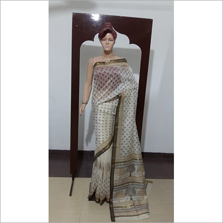 Resham Border Handloom Silk Saree