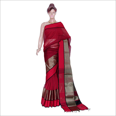 Cotton Silk Formal Handloom Saree