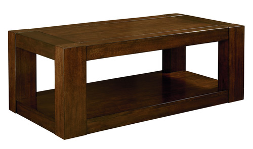 Teak Finish Coffee Table