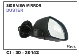 SIDE VIEW MIRROR DUSTER LH