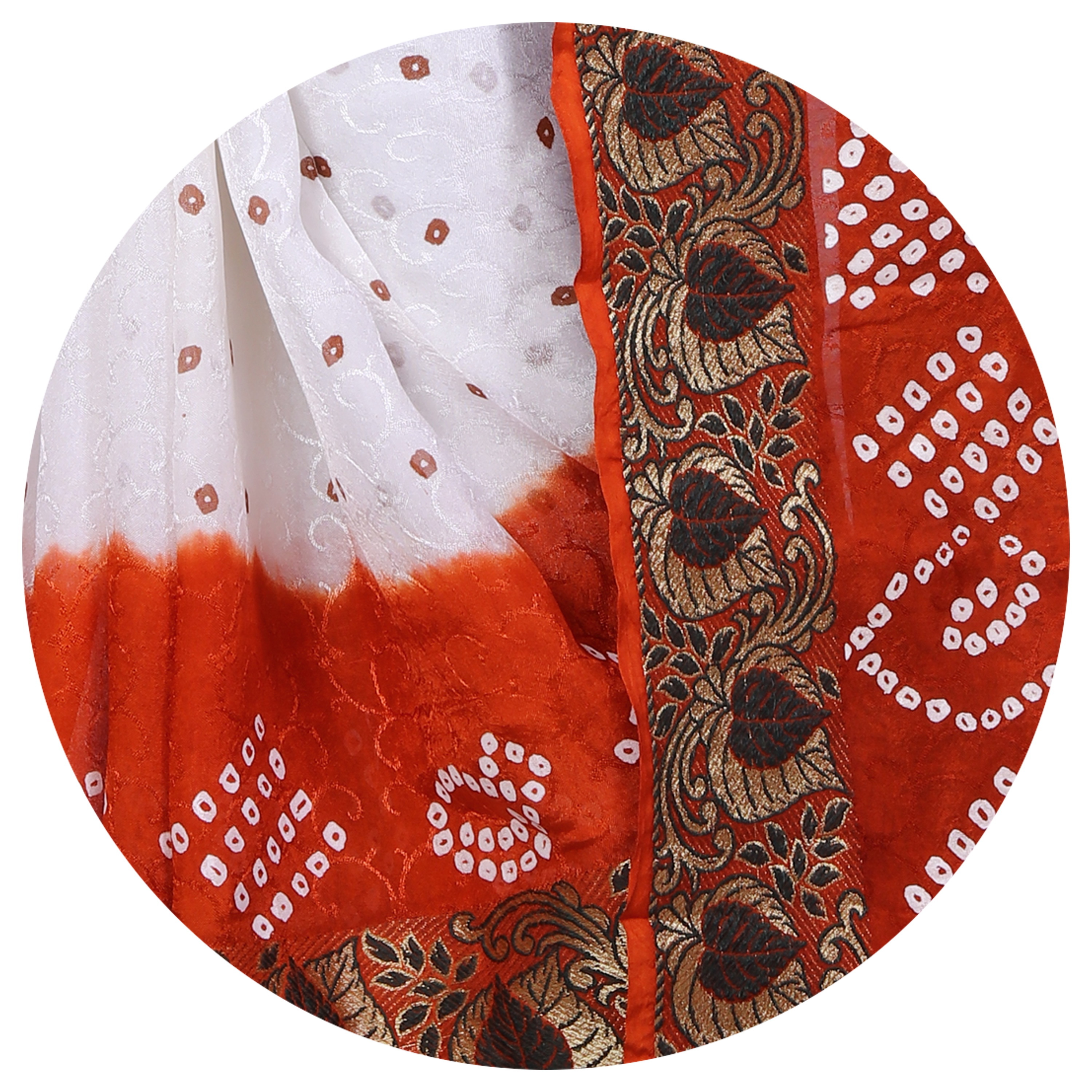 New cotton saree with broad and rich pallu