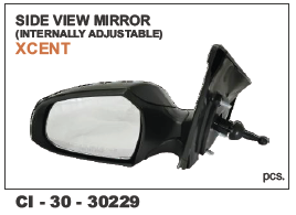 O.R.V.MIRROR ADJUSTABLE XCENT
