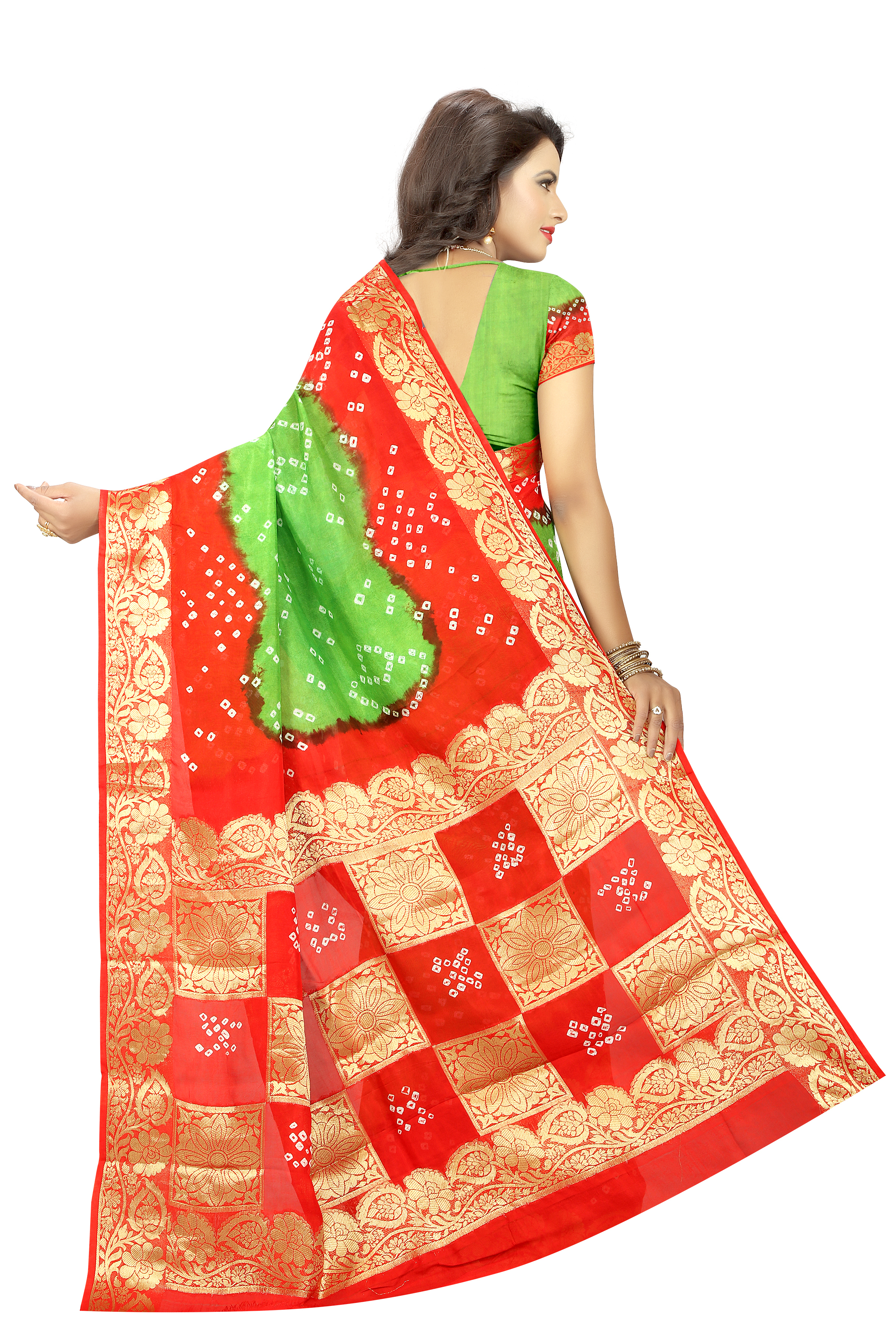 New Attractive Design pure Cotton Saree with Rich Pallu
