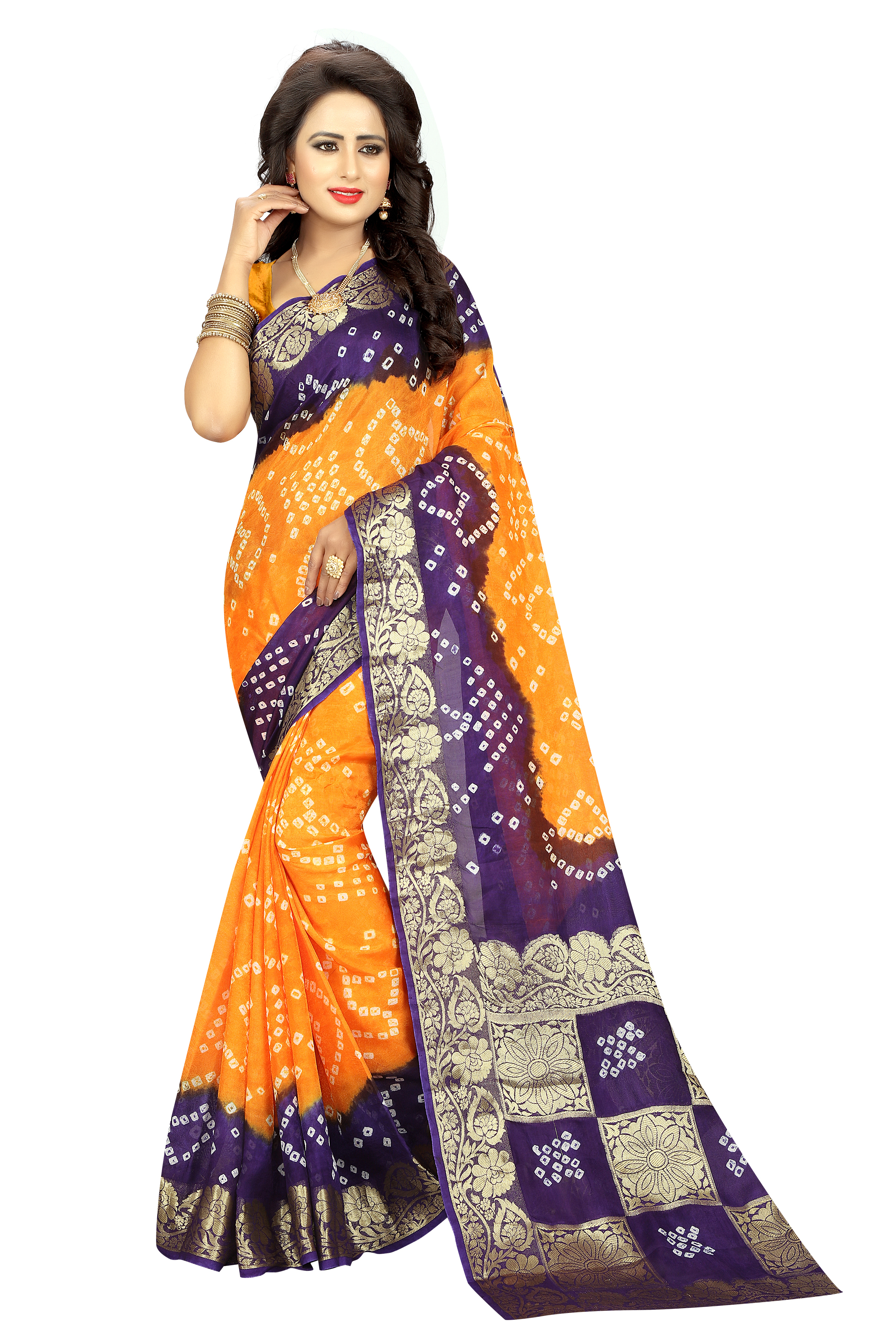 New Attractive Design pure Cotton Saree with Rich Pallu