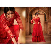 Red Color Anarkali Salwar Suit