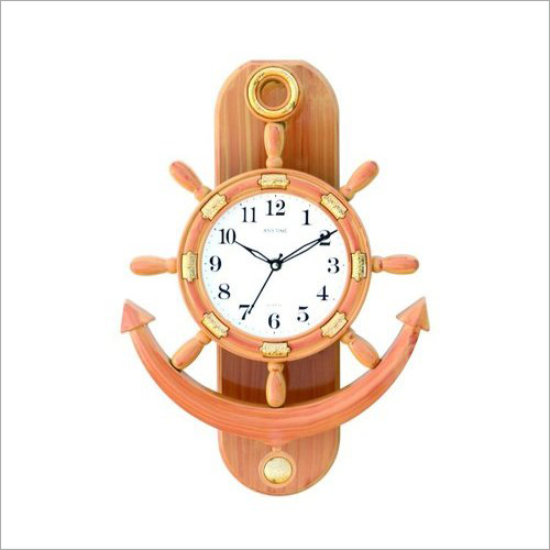 Antique Plastic Wall Clock - Analog Design for Home & Office | Fashionable Plastic Material