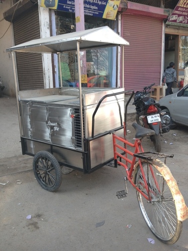 Tricycle Food Cart, For Upto 250 Kgs at Rs 40000 in Hyderabad