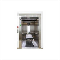 Hospital Stretcher Elevator - Stainless Steel, Electric Powered | Jerk-free Smooth Movement, Built-in Safety Sensor, Energy Efficient Design