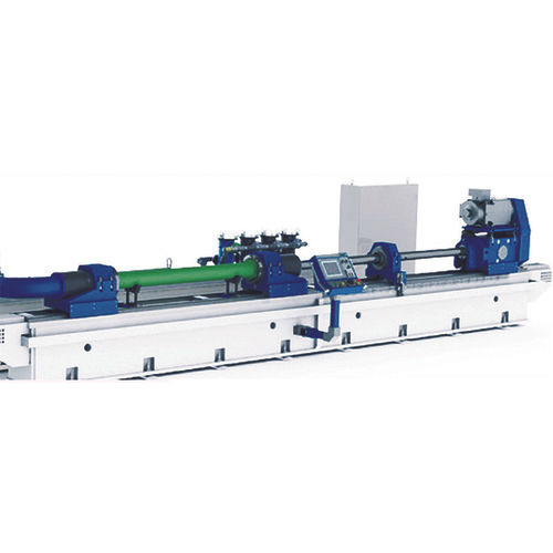 Blue Tgk25/Tgk35 Cnc Deep Hole Skiving And Roller Burnishing Machine