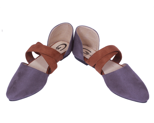 Ladies Trendy Slip On Mule Loafers