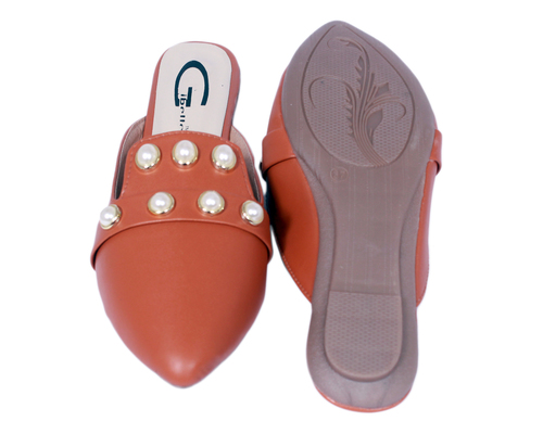 Ladies Slip On Mule Loafers