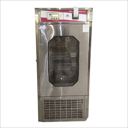 Silver Blood Bank Refrigerator Machine
