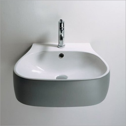 Wall Mounted Oval Wash Basin