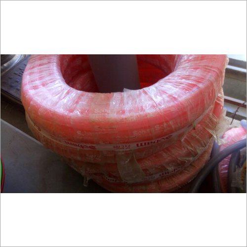 Red Rubber Garden Pipe Roll