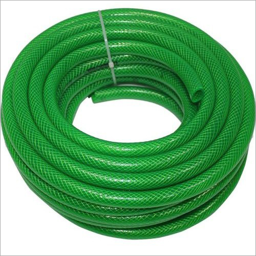 Green PVC Garden Pipe Roll