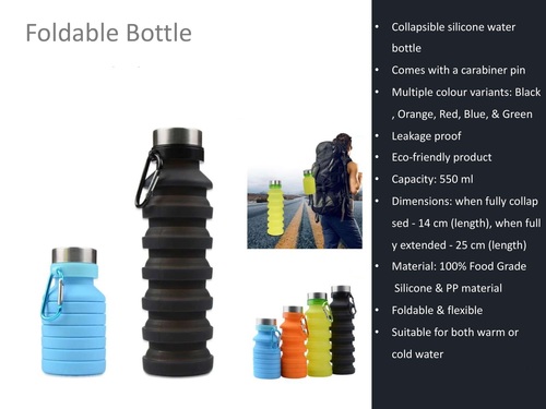 Foldable Water Bottle